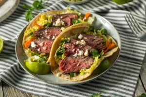 Homemade Korean Steak Tacos